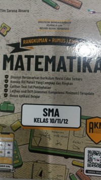 Image of Rangkuman + Rumusan Lengkap Matematika SMA Kls 10, 11, 12