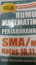 Rumus Matematika dan Penjabarannya SMA/MA Kelas 10, 11, 12